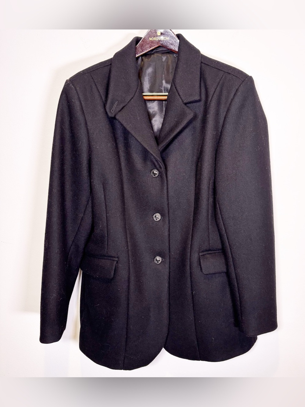 NWOT Ovation Black Hunting Coat Blazer
